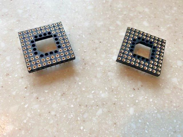 68 Pin Machine Pin Grid Array PGA IC Socket for Motorola MC68882 series PGA 2pc