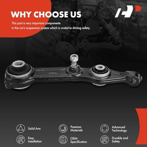 Front Right Rearward Lower Control Arm, Front Right Wheel (Passenger Side)