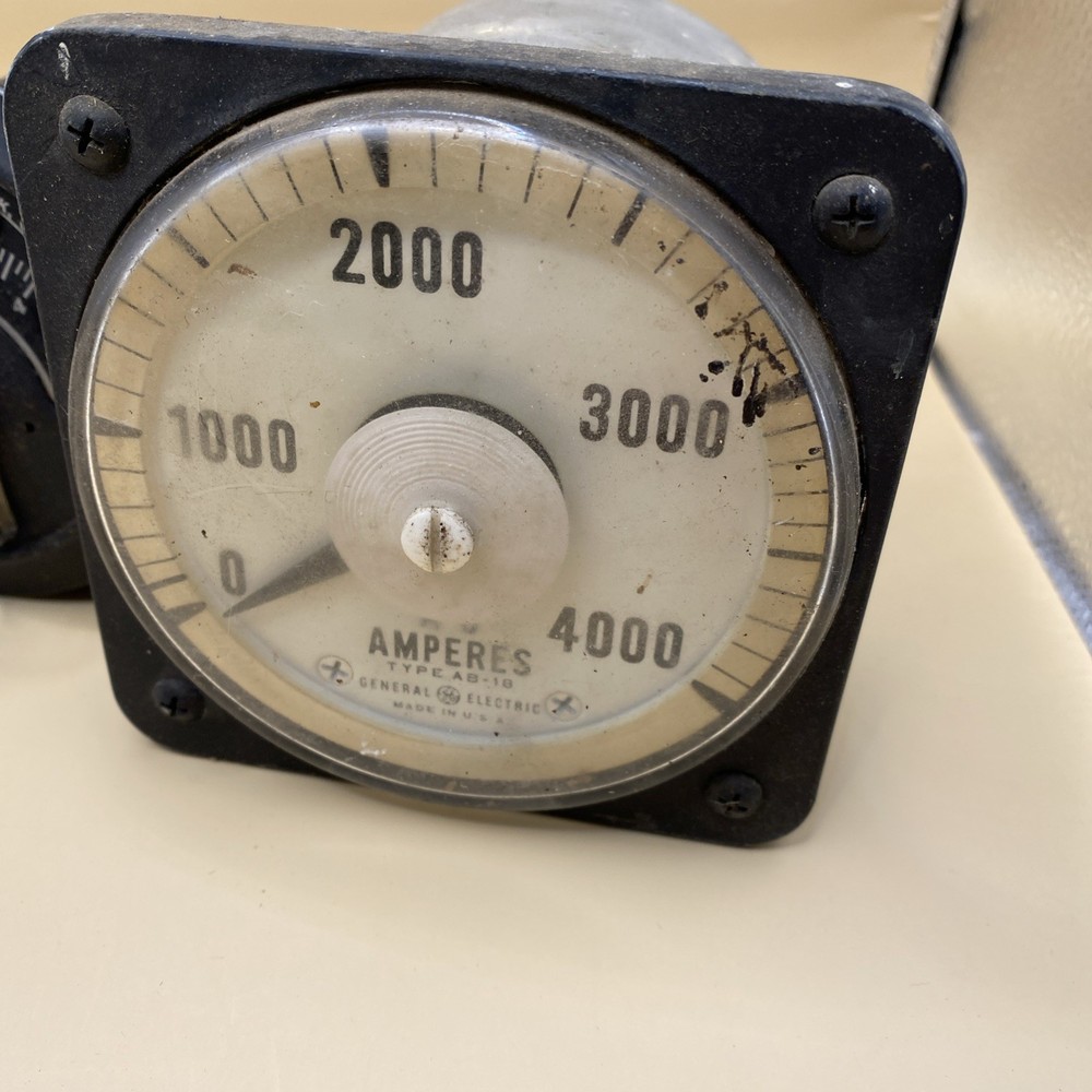 vintage electric gauge set