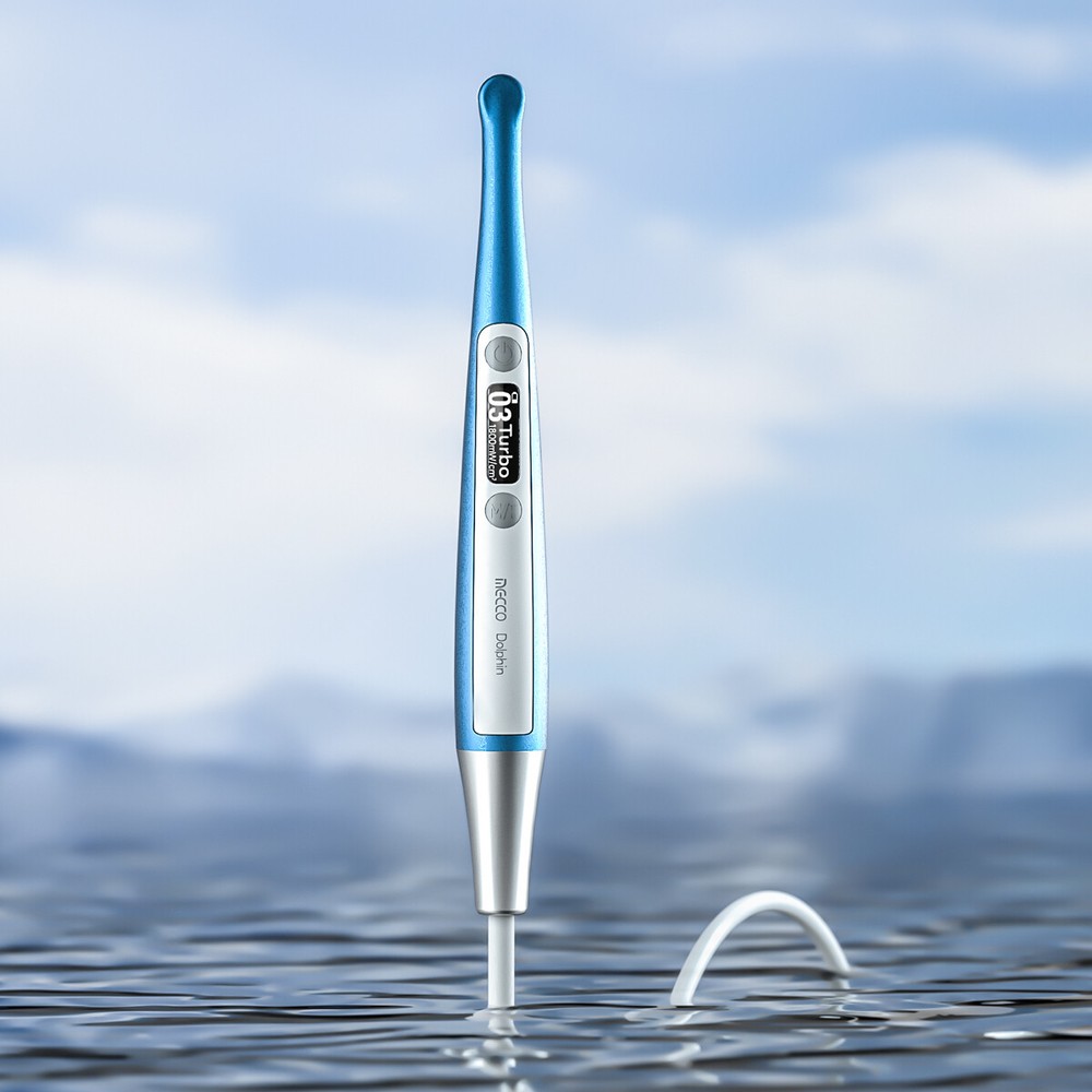 Dolphin Dental LED Cordless Curing Light Caries Dectection+Built-in Light Meter