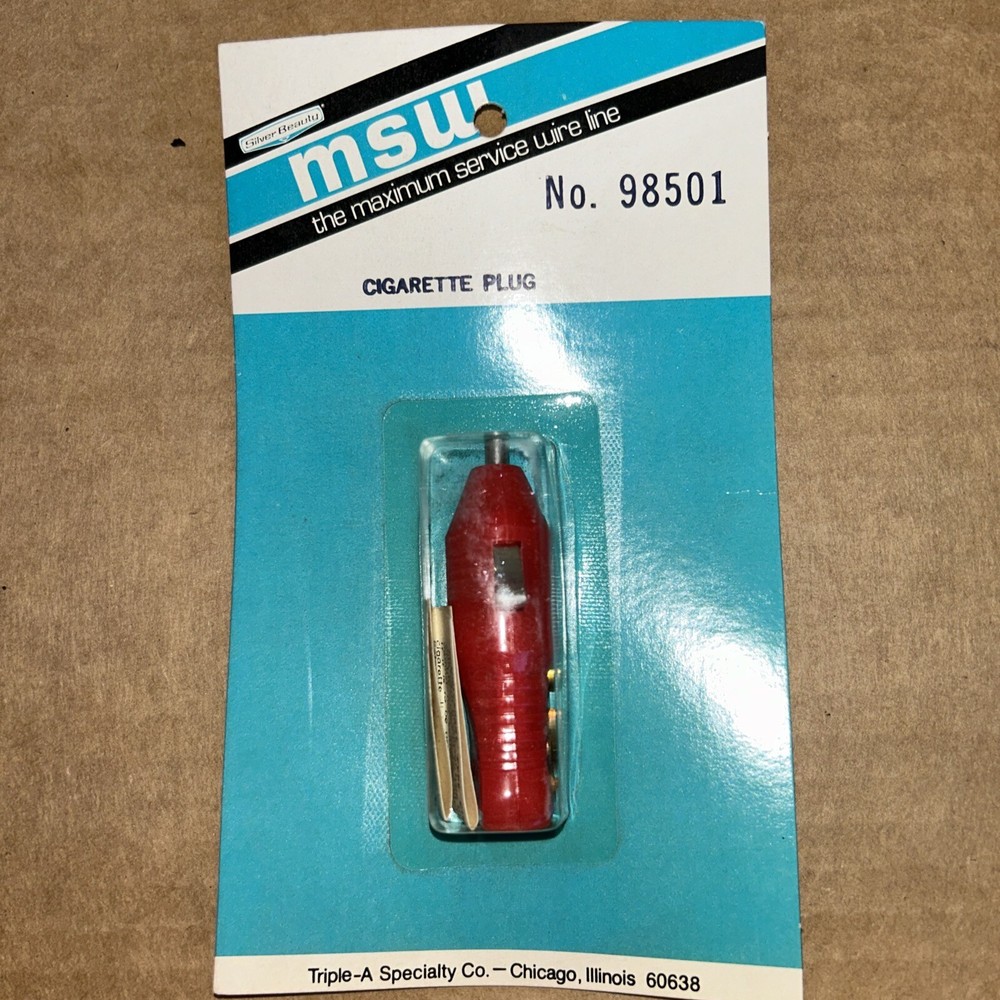 MSW cigarette plug 98501