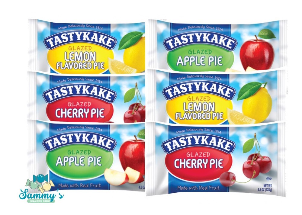 Tastykake Glazed Pies 6 Assorted