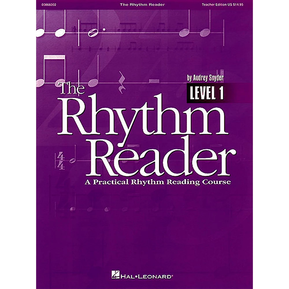 Hal Leonard The Rhythm Reader-A Practical Rhythm Reading Course Reproducible Pk