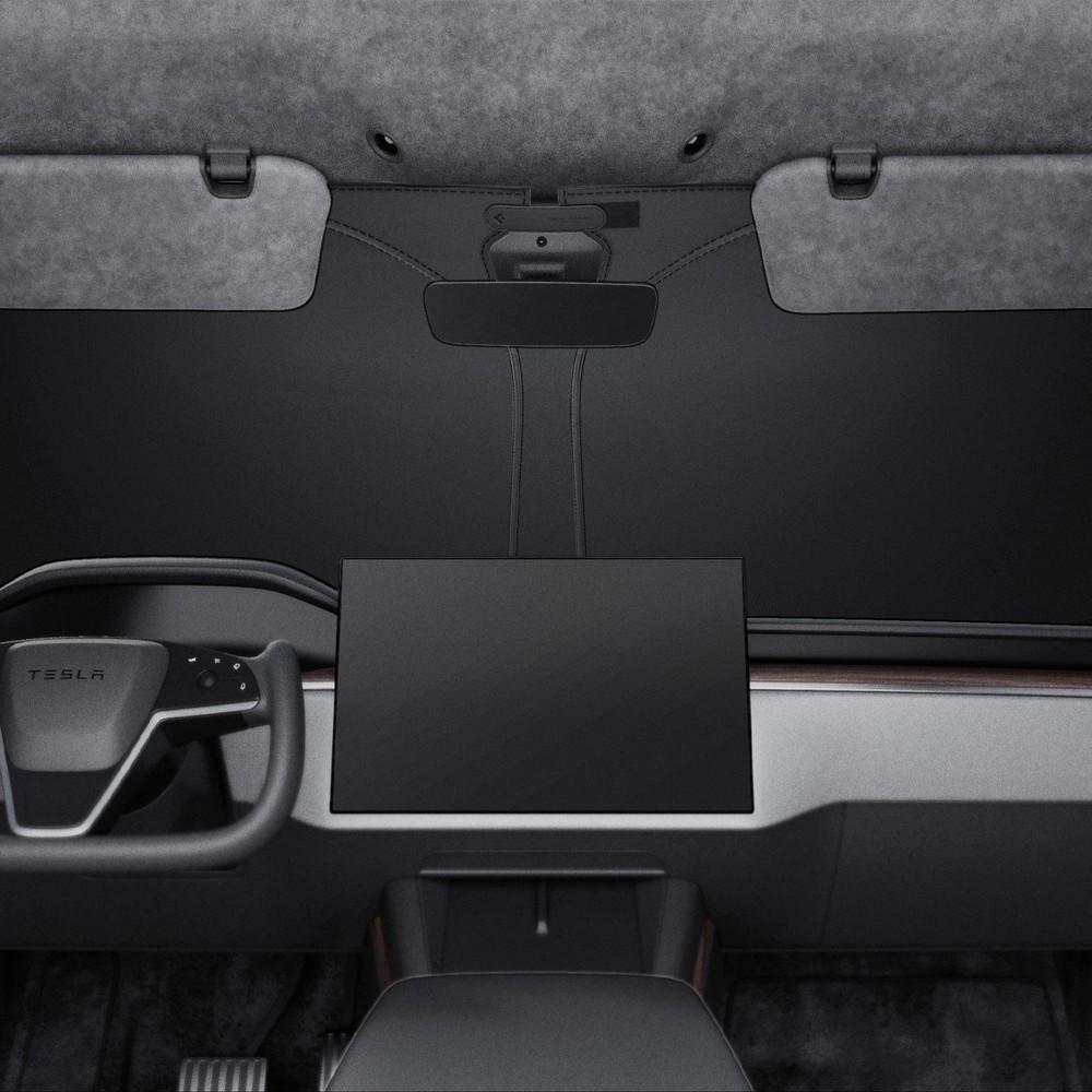 For Tesla Model S (2012+) | Spigen CryoShade Windshield Sunshade