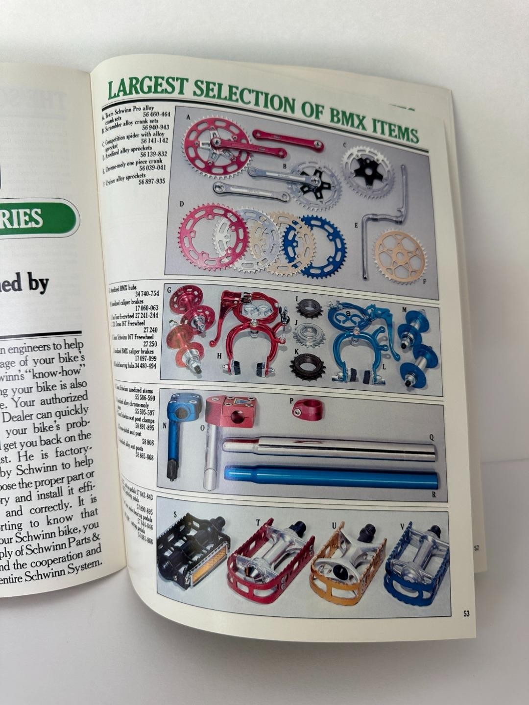 NOS original 1981 Schwinn Bicycle Full line CATALOG brochure Sting BMX