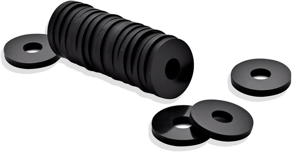 30PCS Silicone Gaskets for Airless Paint Sprayer Guide Accessory & Tip Black