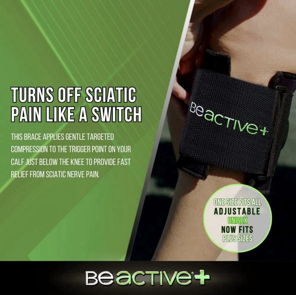 BEACTIVE Plus Acupressure System - Sciatica Pain Relief Brace For Sciatic Nerve