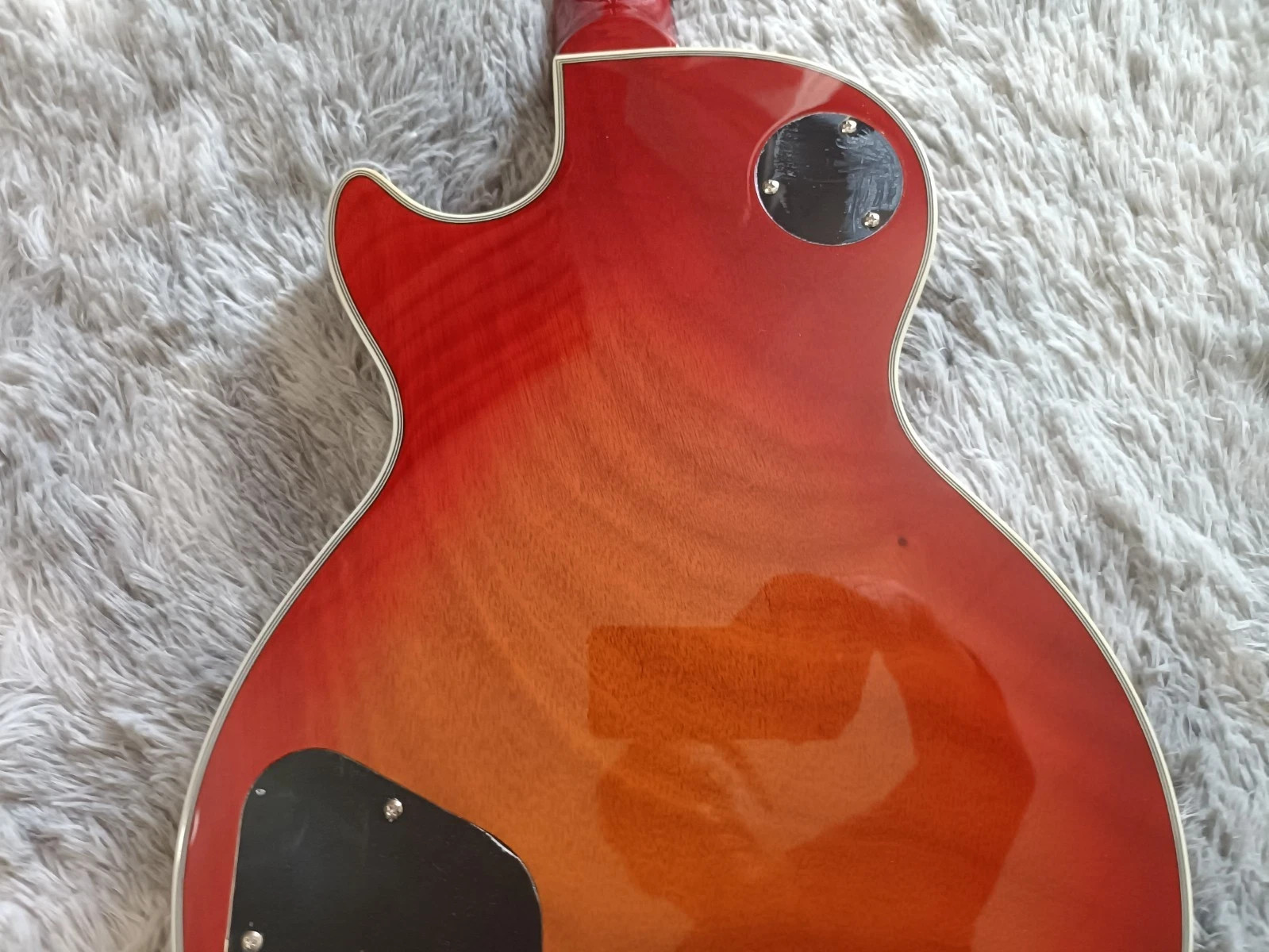 US Warehouse Custom LP Cherry Sunburst Electric Guitar - Mahogany Body