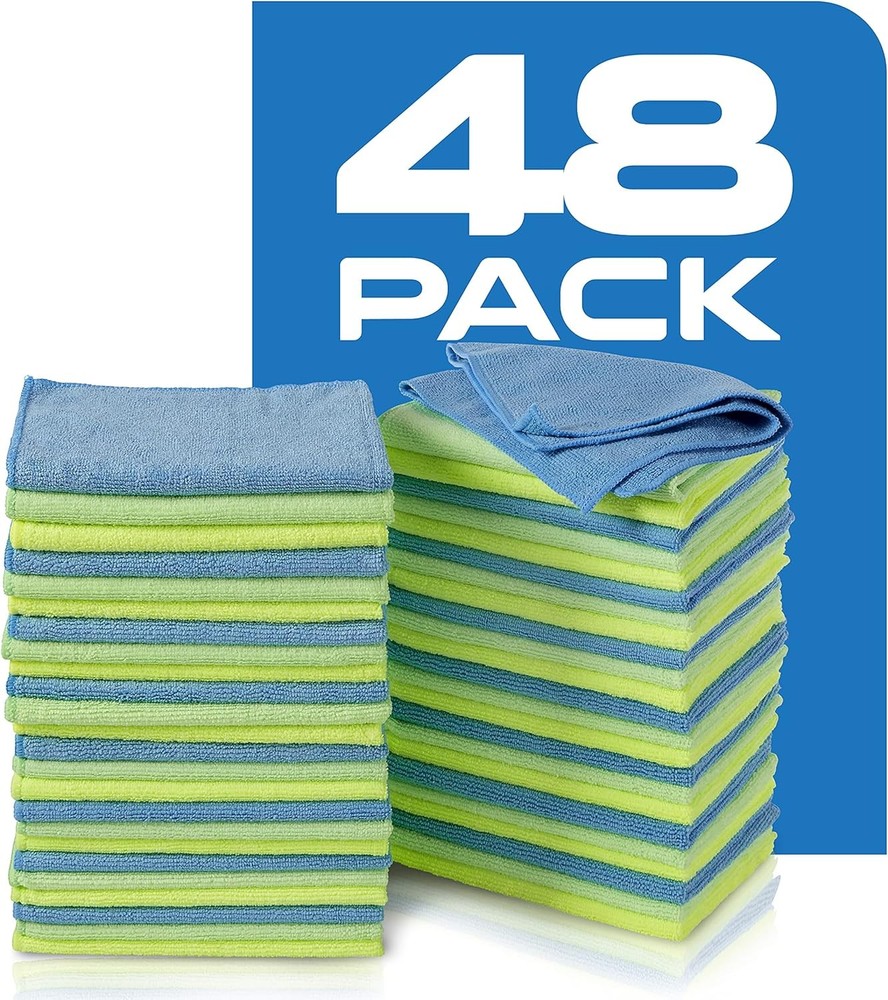 New Microfiber Cleaning Cloths 48 Pack