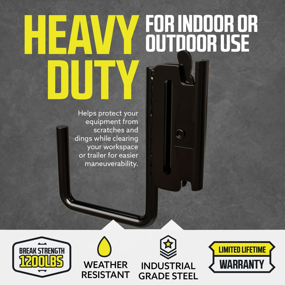 DC Cargo E-Track J Hook, 2", Standard Duty, 8-pack