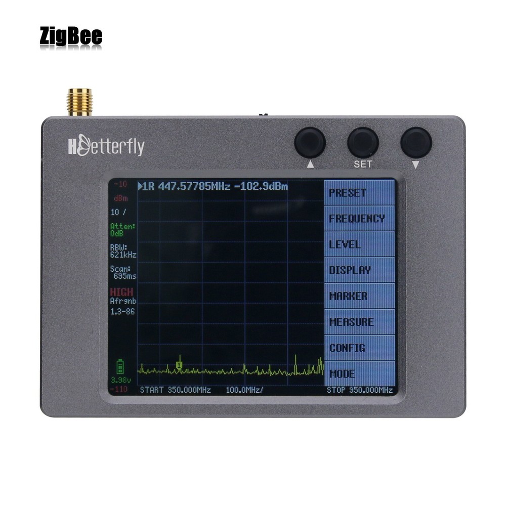 KN800 Plus Wireless Microphone Interference Signal Analyzer Frequency Meter