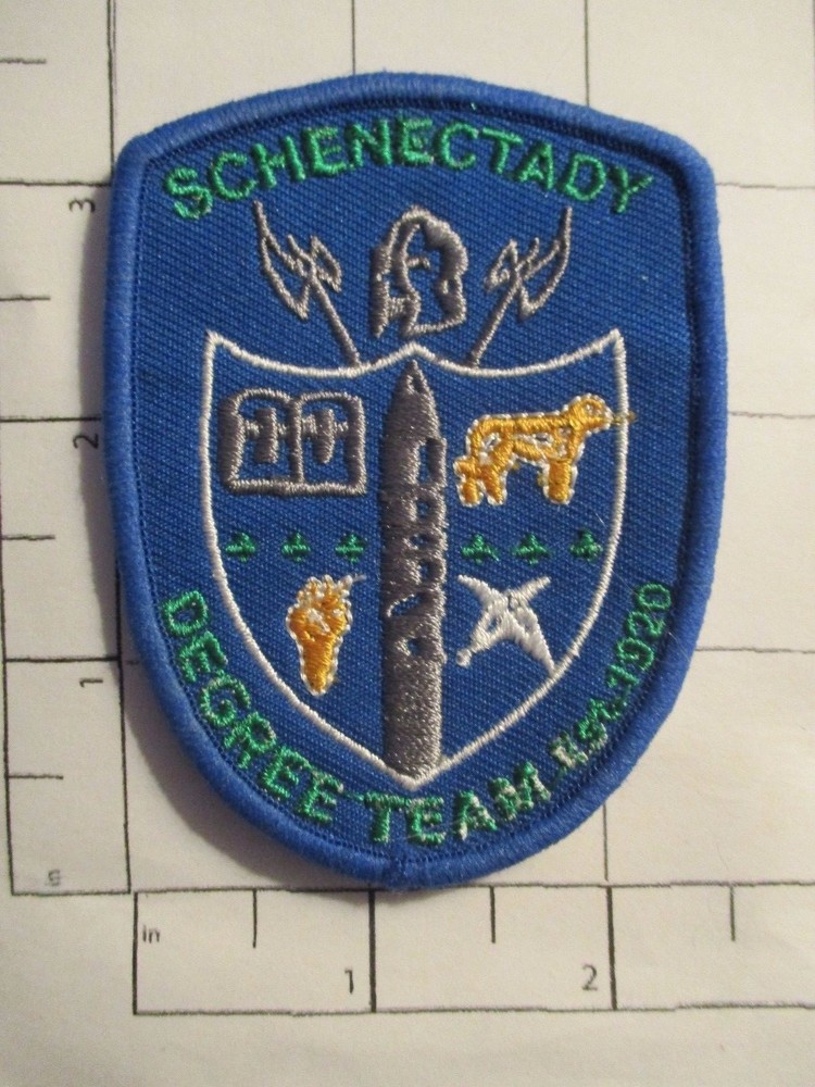 Schenectady Degree Team Patch