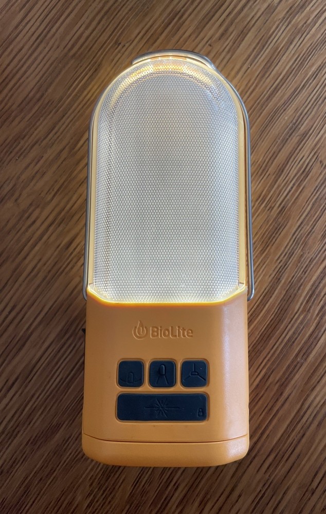 Biolite Rechargeable Light Flashlight Torch Camping Hiking Backpacking Off-grid