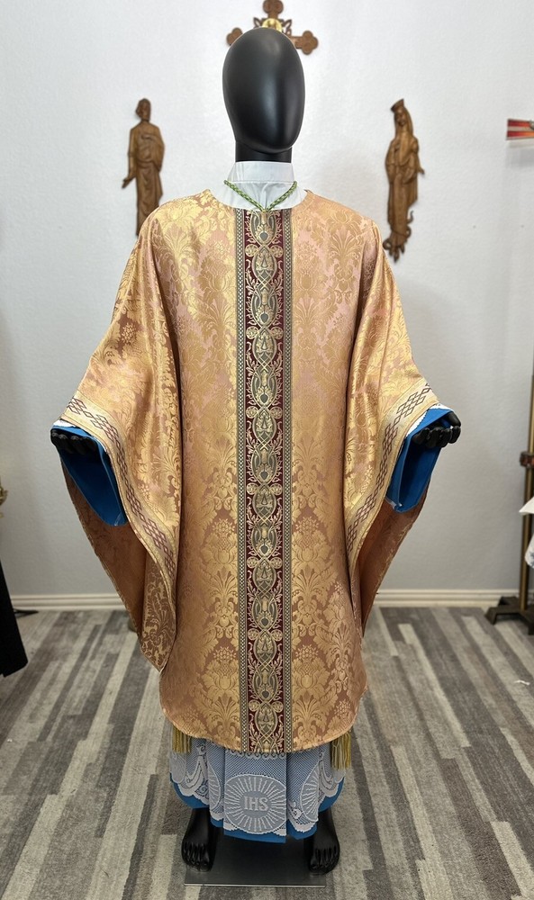 ROSE CHASUBLE + STOLE ROSE0005