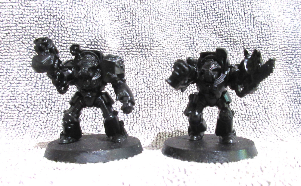 Warhammer 40K Space Marine Dark Angels 2 Deathwing Terminators