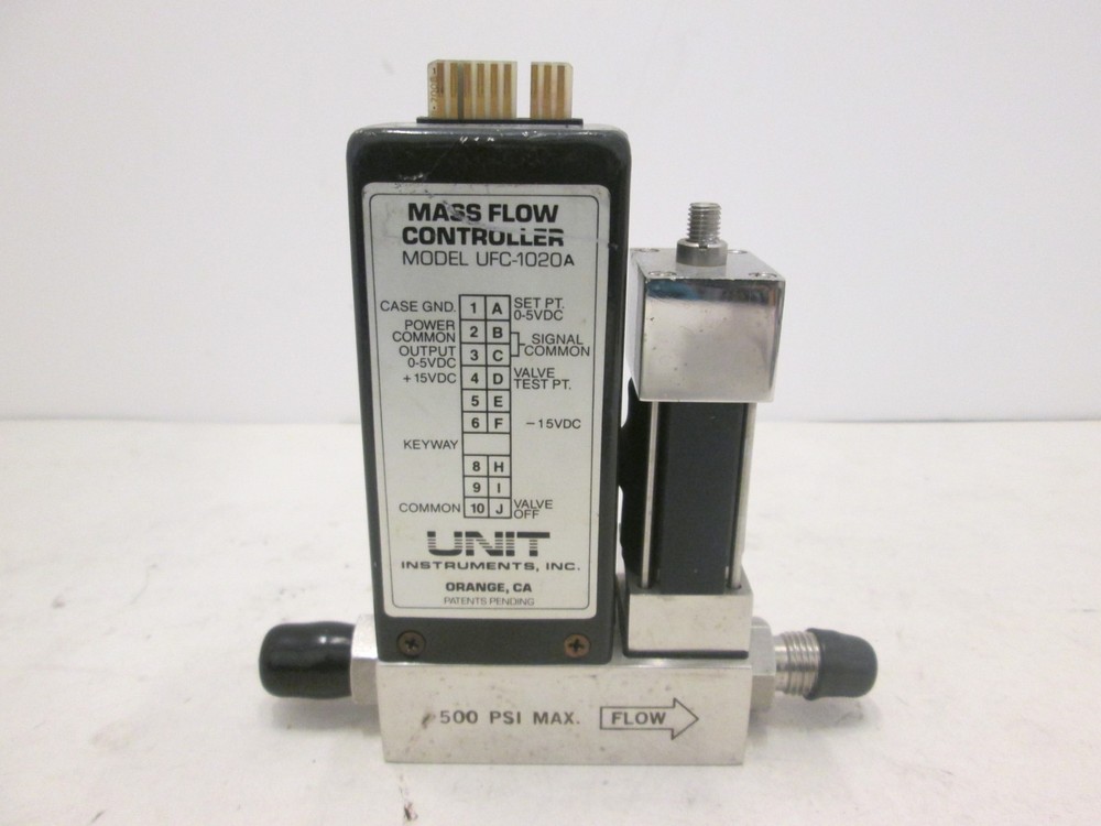 Unit UFC-1020A, Mass Flow Controller MFC, O2, 500 SCCM, Used