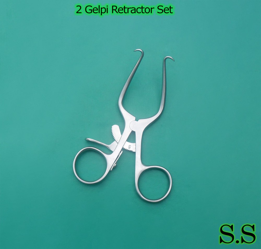 Gelpi Retractor Set Surgical & Veterinary Instruments 4.5''+ 6''