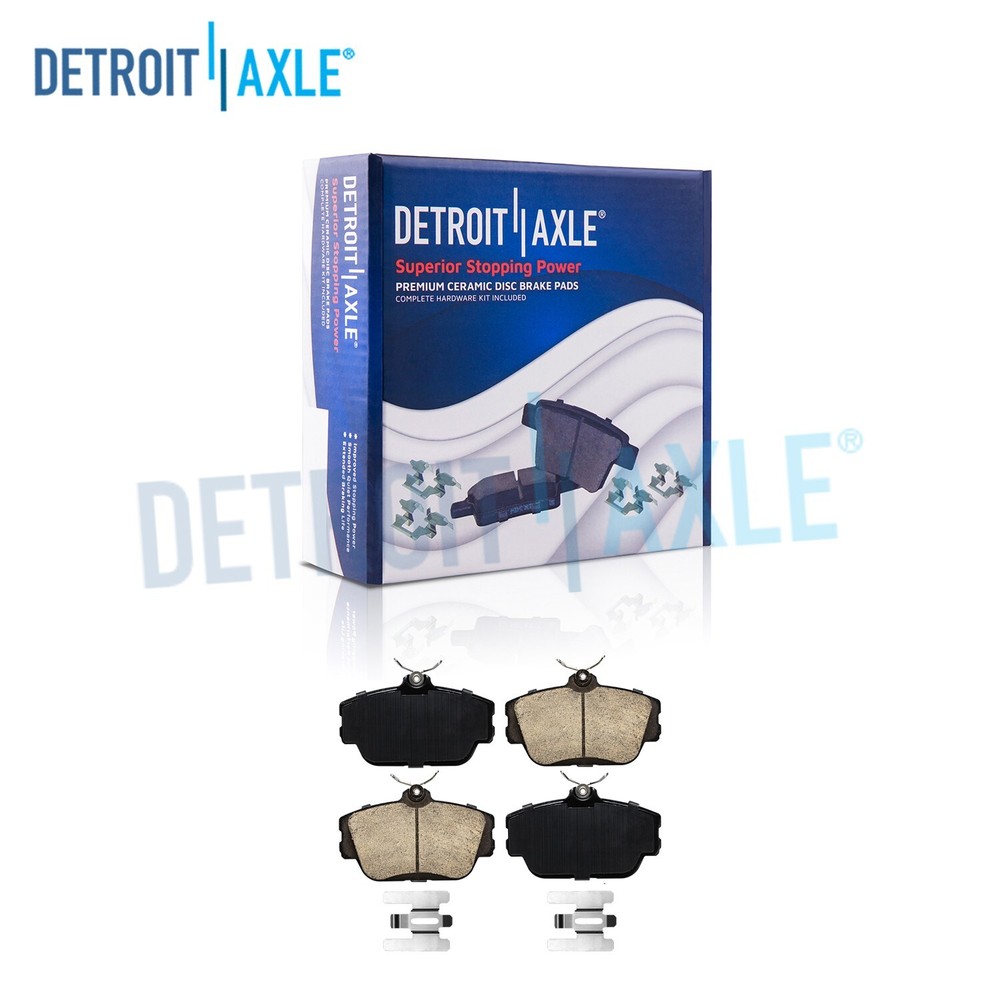 Front Ceramic Brake Pads Set For Taurus Thunderbird Sable Mark VIII Continental