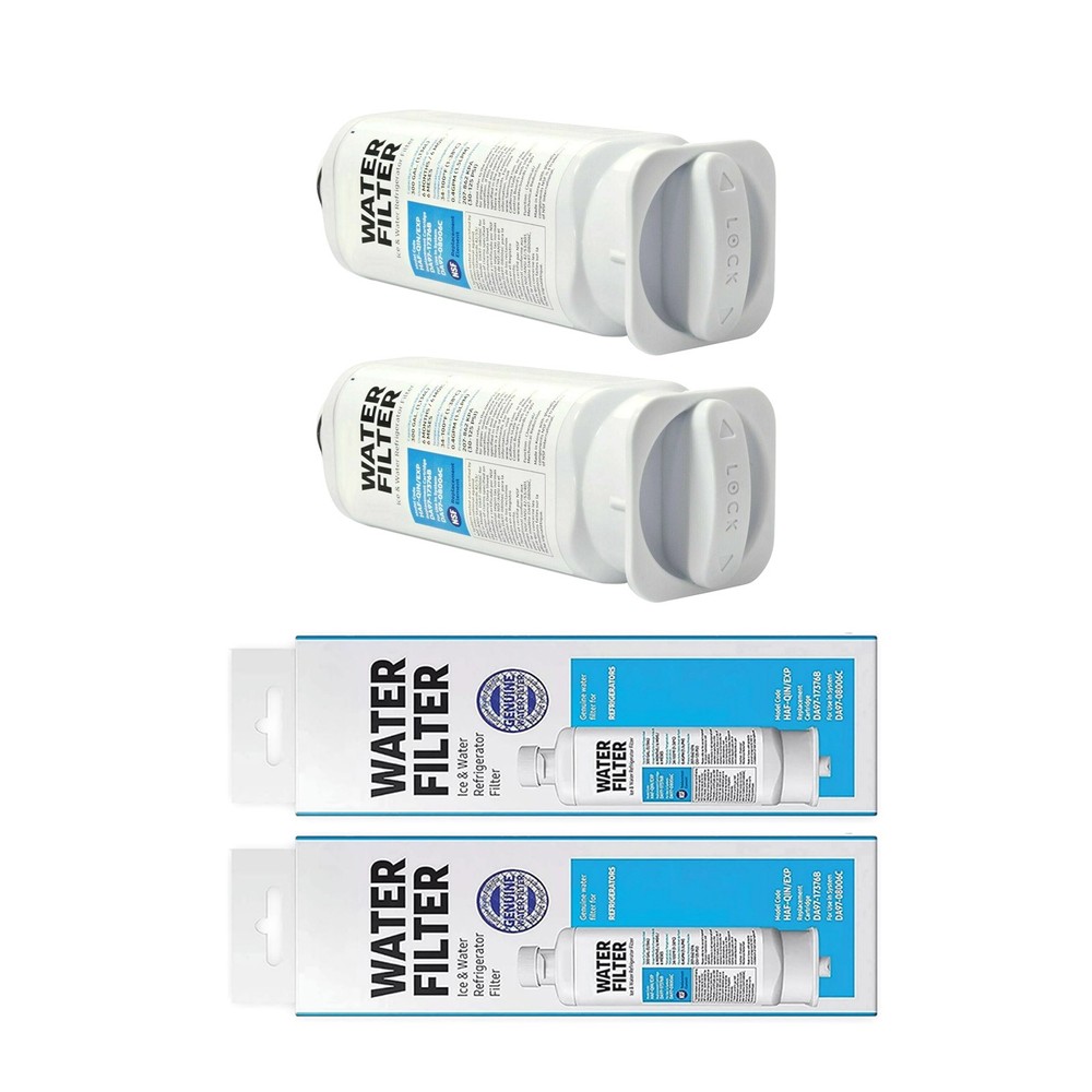 Water Filter DA97-17376B 2 Pack Replacement For Samsung Refrigerator Unit