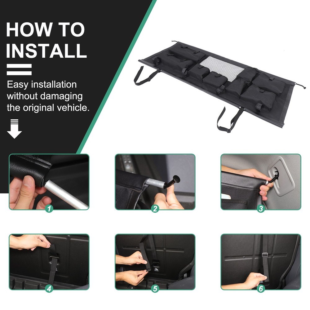 Trunk Cargo Net With Storage Function For INEOS Grenadier 2020+