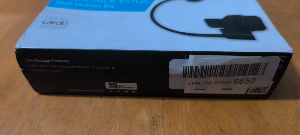 PACKTALK EDGE HALF HELMET KIT Original Cardo Systems