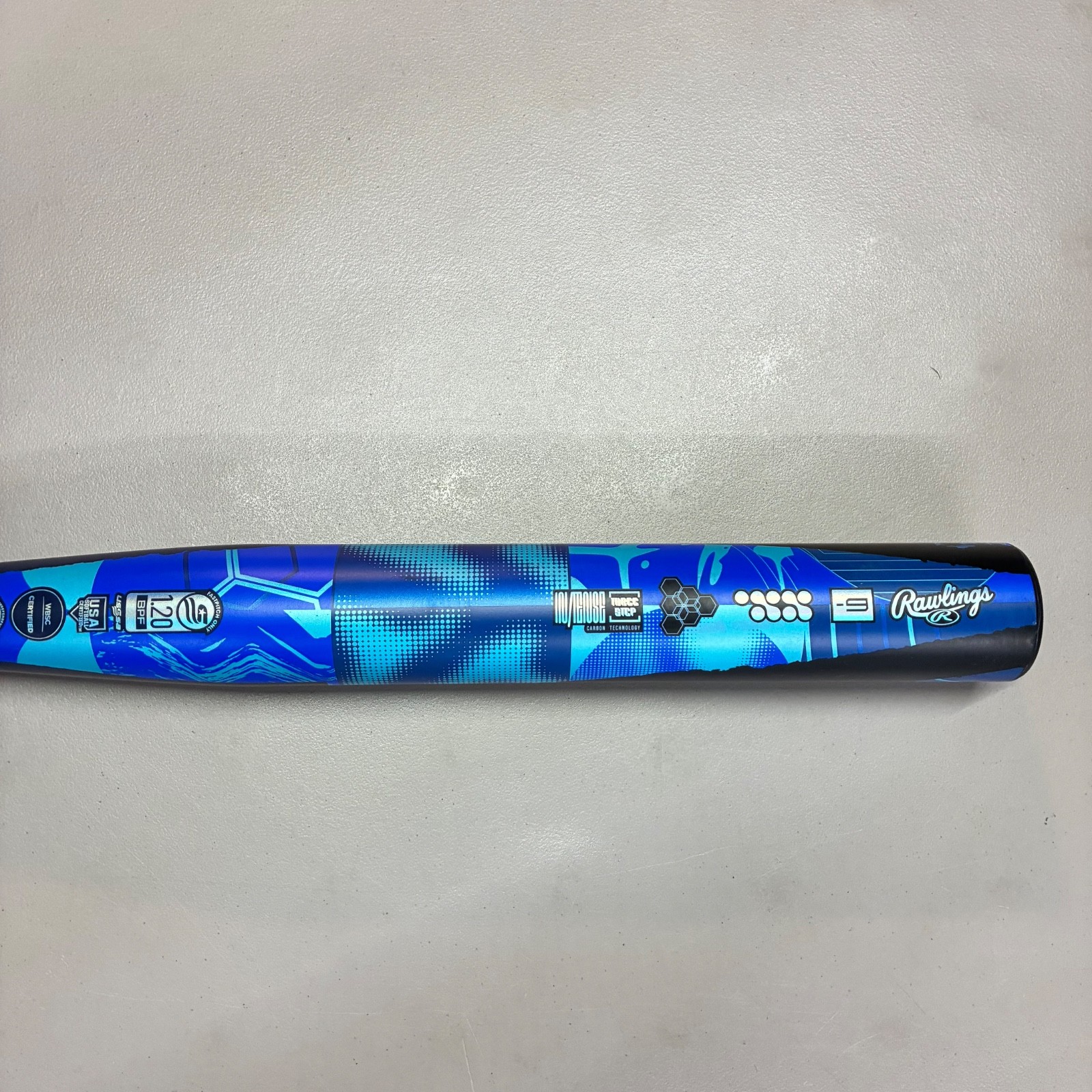 Rawlings Mantra 2026 Fastpitch -9 Softball Bat 34 / 25 Navy Blue Silver 2 1/4"