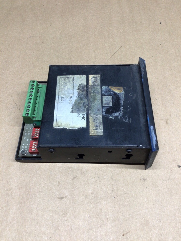 LCI DM-100 LOAD CONTROLS PANEL METER DIGITAL CONTROL DM100 #4014J120