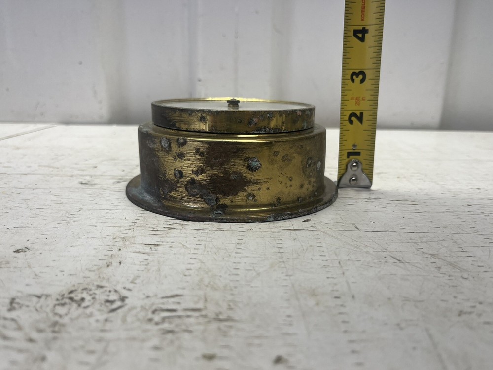 Brass Trident Barometer Made In Germany