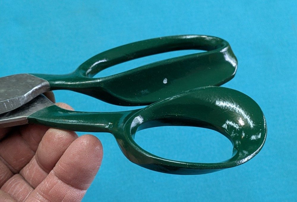 Unknown 12" Heavy Duty Scissors/Shears w/ Fresh Paint and Sharpening