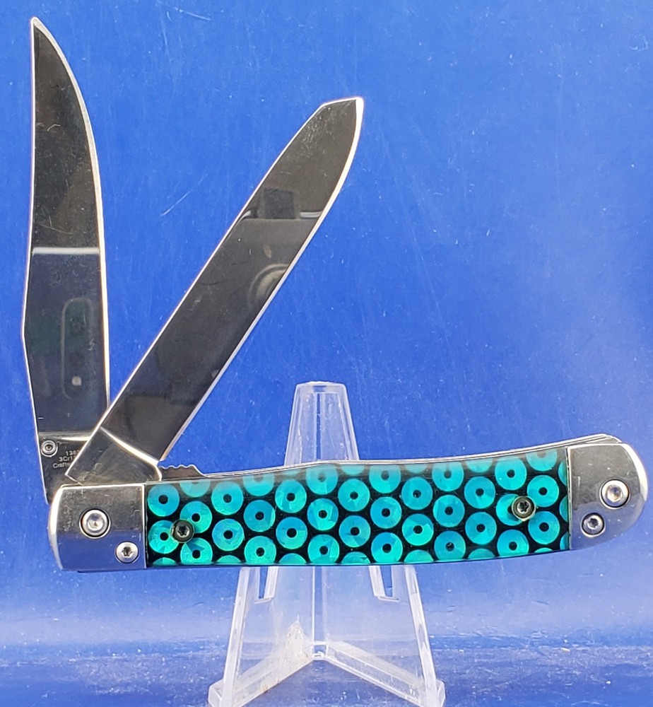 BONE EDGE SPRING ASSISTED TRAPPER 13822