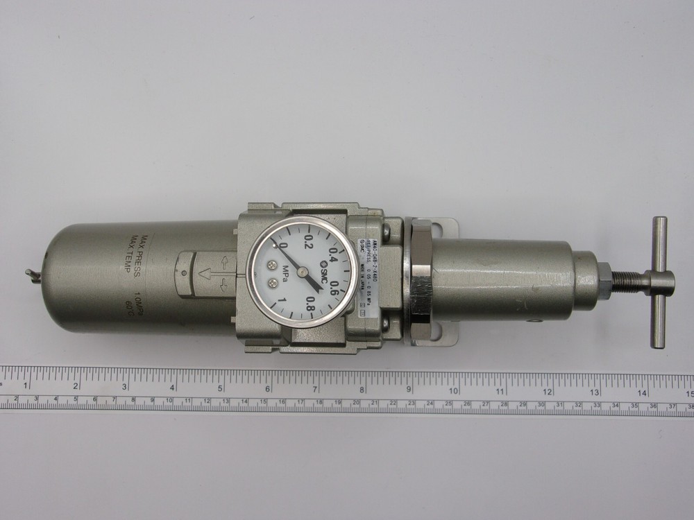 SMC AW40-04B-2-X480 FILTER REGULATOR, 1/2" NPT, 0872A