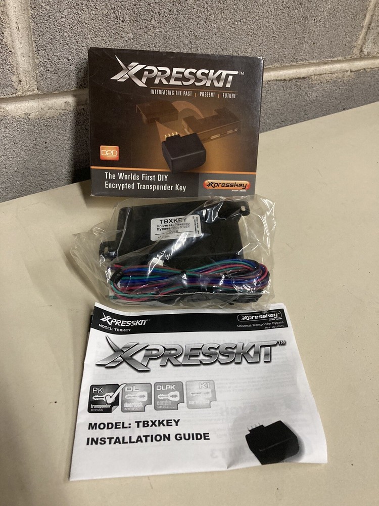 DEI XPRESSKIT TBXKEY UNIVERSAL TRANSPONDER BYPASS DIRECTED ELECTRONICS NEW