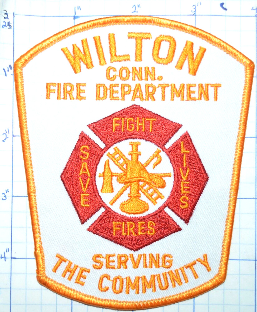 CONNECTICUT, WILTON FIRE DEPT PATCH