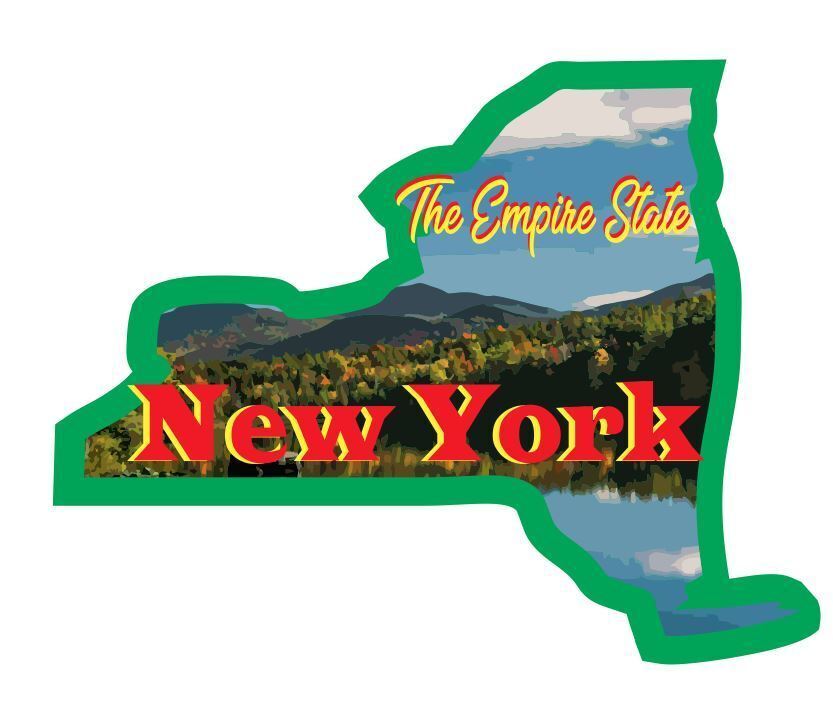 New York Sticker Decal