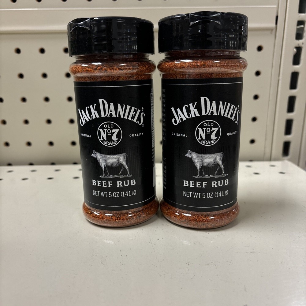 2-PACK Ssnng Rub Bbq Beef  5 Oz By Jack Daniels