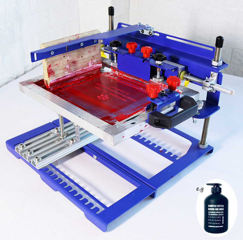 TECHTONGDA Curved Screen Printing Machine for Cylindrical & Cone Type Products