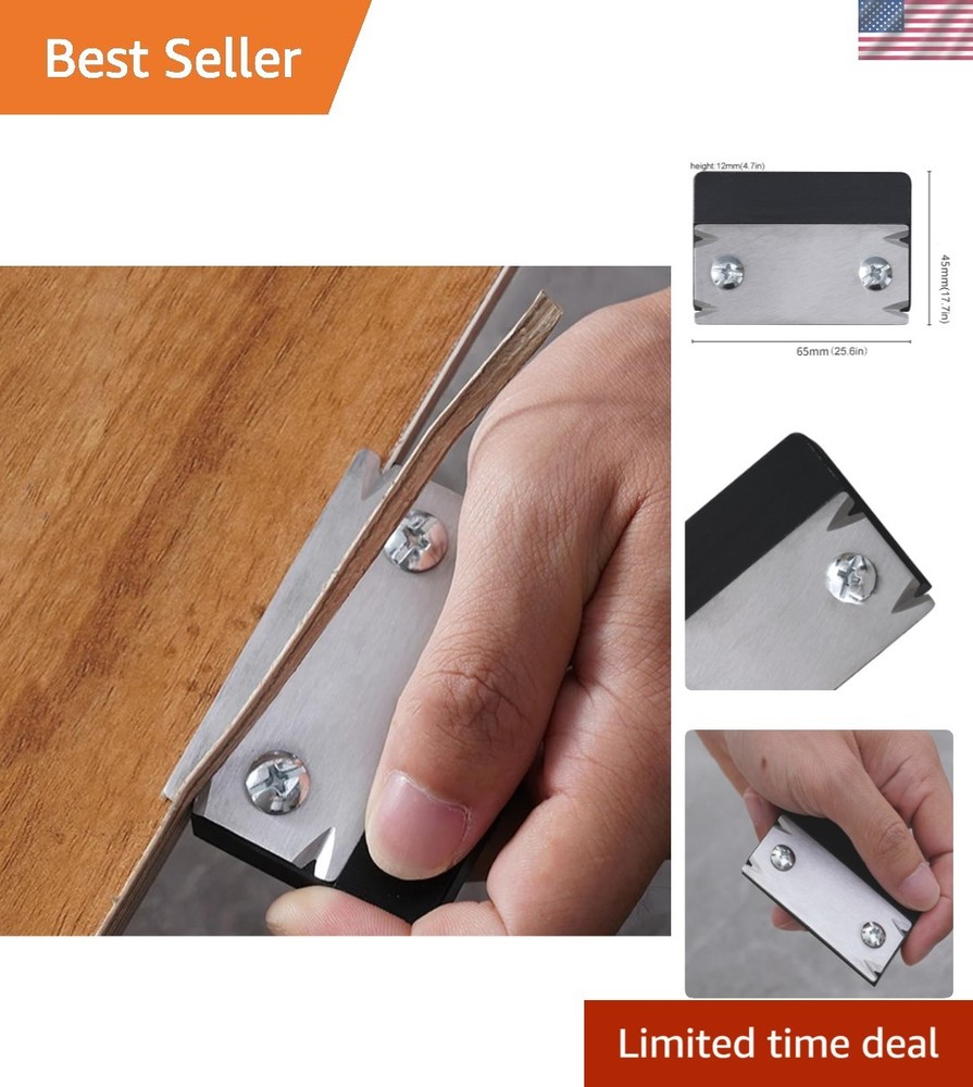 Multi-functional Deburring Tool for PVC, ABS, Melamine & More - Portable Design