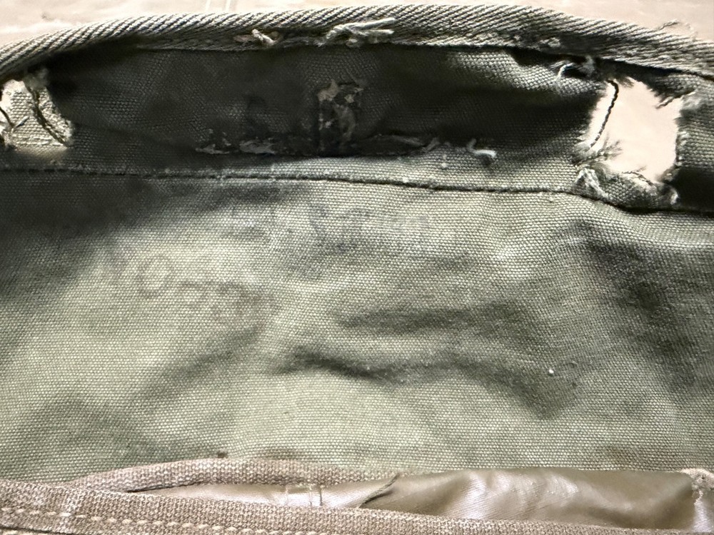 ORIGINAL WWII US ARMY M1945 UPPER COMBAT FIELD PACK & SUSPENDERS- 1945,