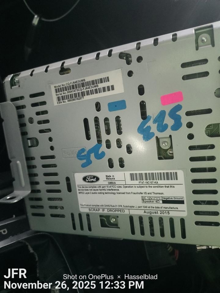 CONTROL PANEL OEM 15-18 FORD EDGE 1YR WRNTY