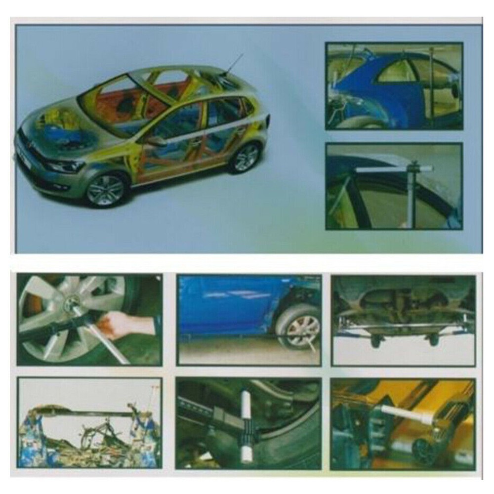 Universal High Precision 2D Measuring System for Auto Body Frame Repairs