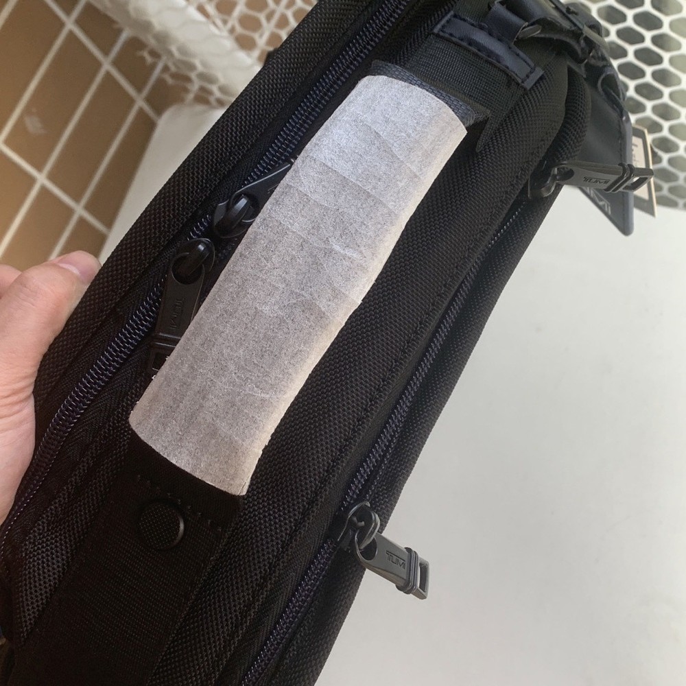 TUMI Backpack with Multi-Functional Pockets Black Used From Japan