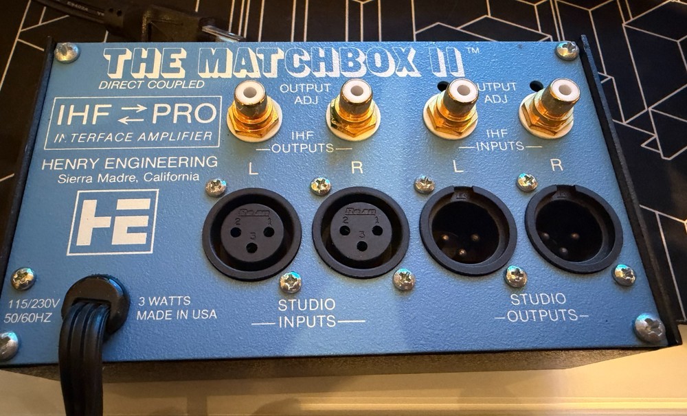 Henry Engineering The Matchbox II Direct Coupled IHF-Pro Interface Amplifier