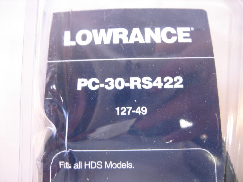 Lowrance HDS Carbon Gen3 Elite-Ti Hook Power Cable 000-0127-49 PC30-RS422 (NEW)