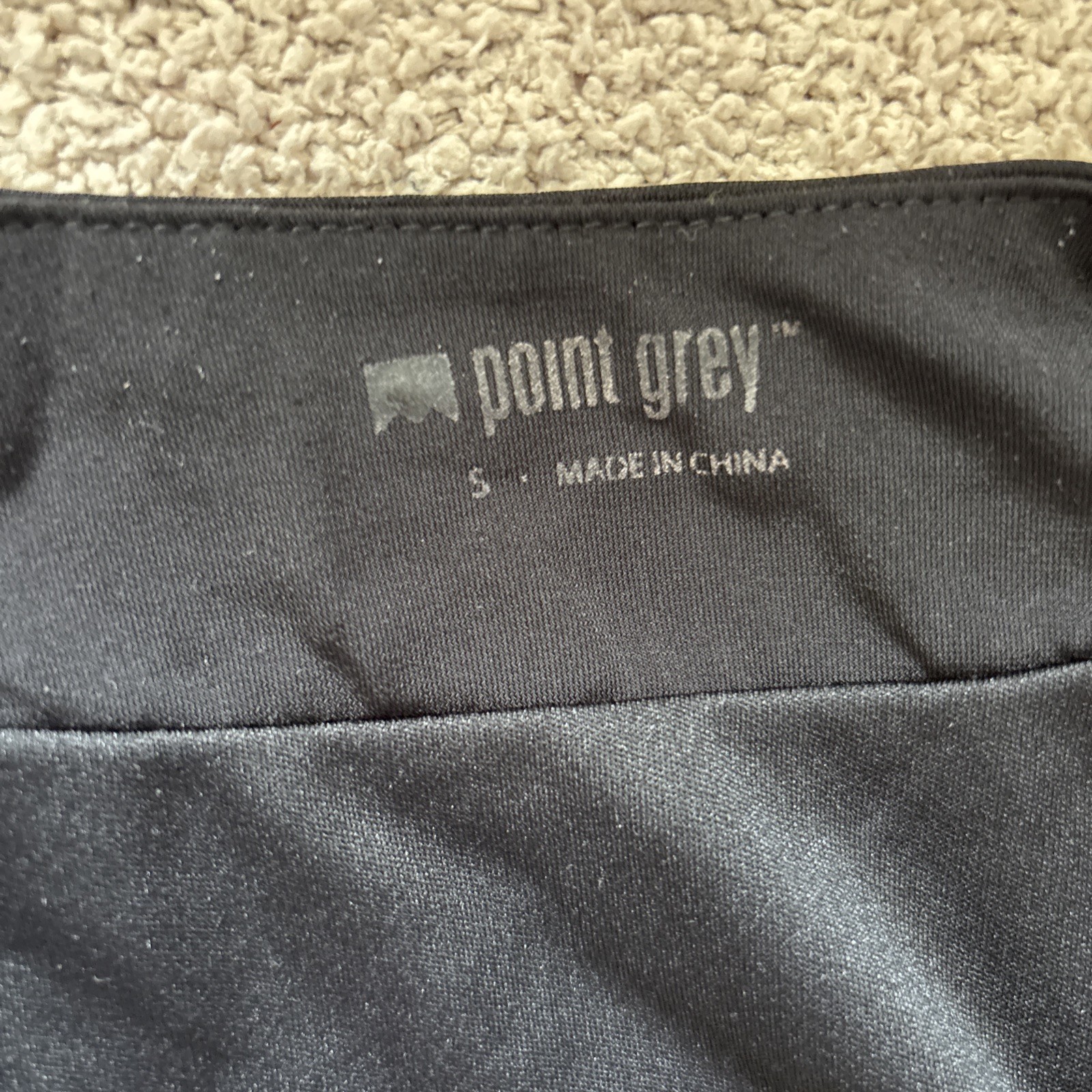 Edwards Point Grey Ladies Wrap Dress Sm Black Hospitality Uniform Recycled Poly