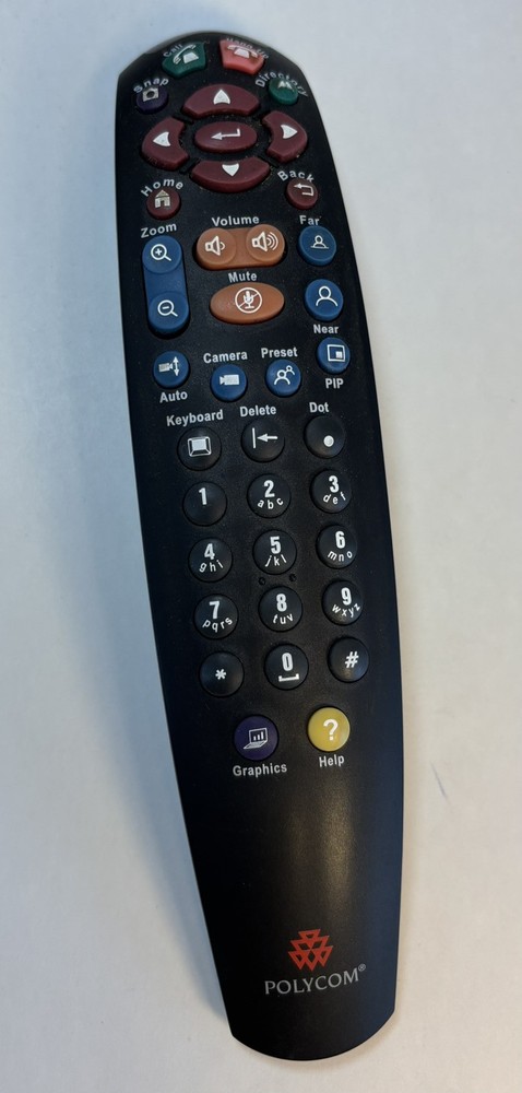 Polycom VSX 7000 NTSC Camera Video Conferencing System W/ Remote & Cables