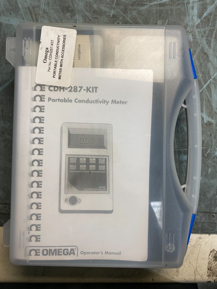 Omega Portable Conductivity Meter - CDH-287 Kit