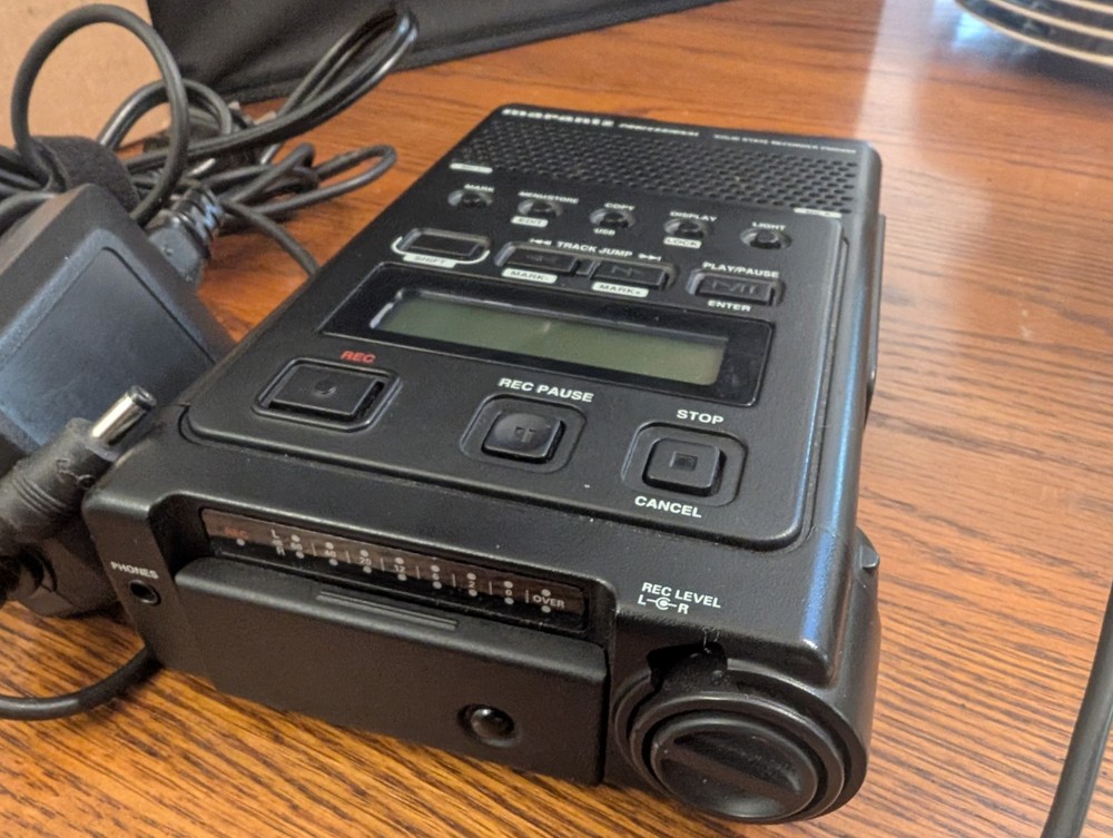 Marantz PMD660 Portable Solid State Audio Recorder w/ Memory Card TESTED