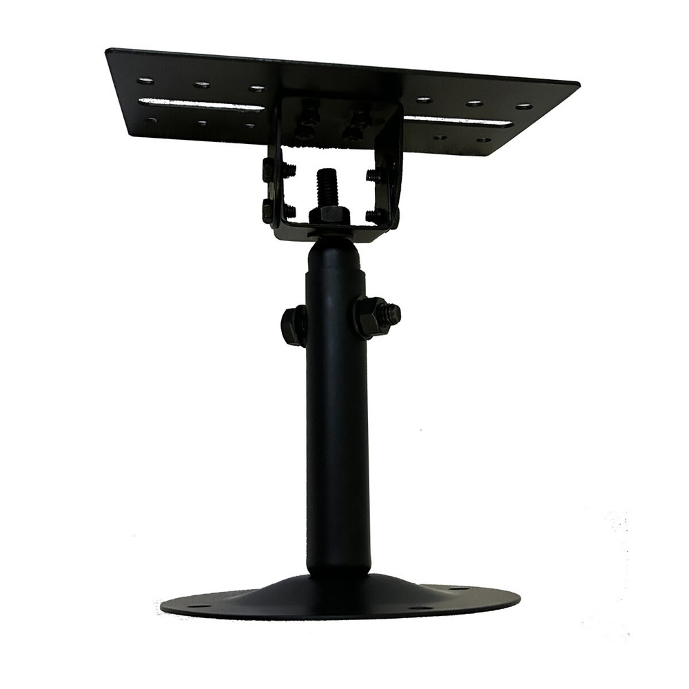 Pair Universal Ceiling Mount Angle Tilt Rotation Adjustment Audio Speaker Stands