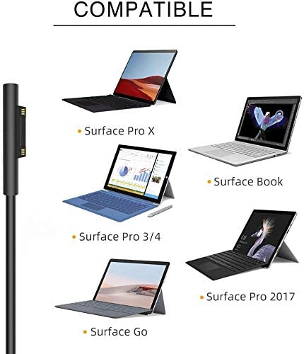 Surface Pro 3 Charger Surface Pro 4 Adapter Charger For Microsoft Surface Pro/Go