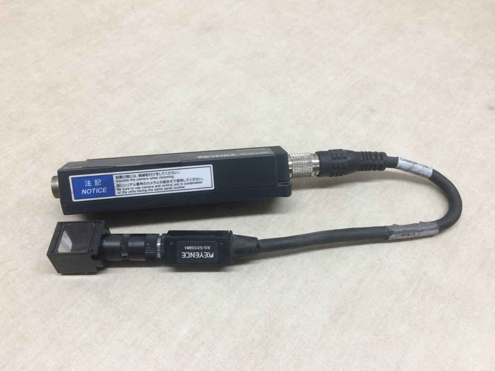 Keyence XG-7002 Controller Console XG-S035MU Camera XG-S035MH Controller Cables